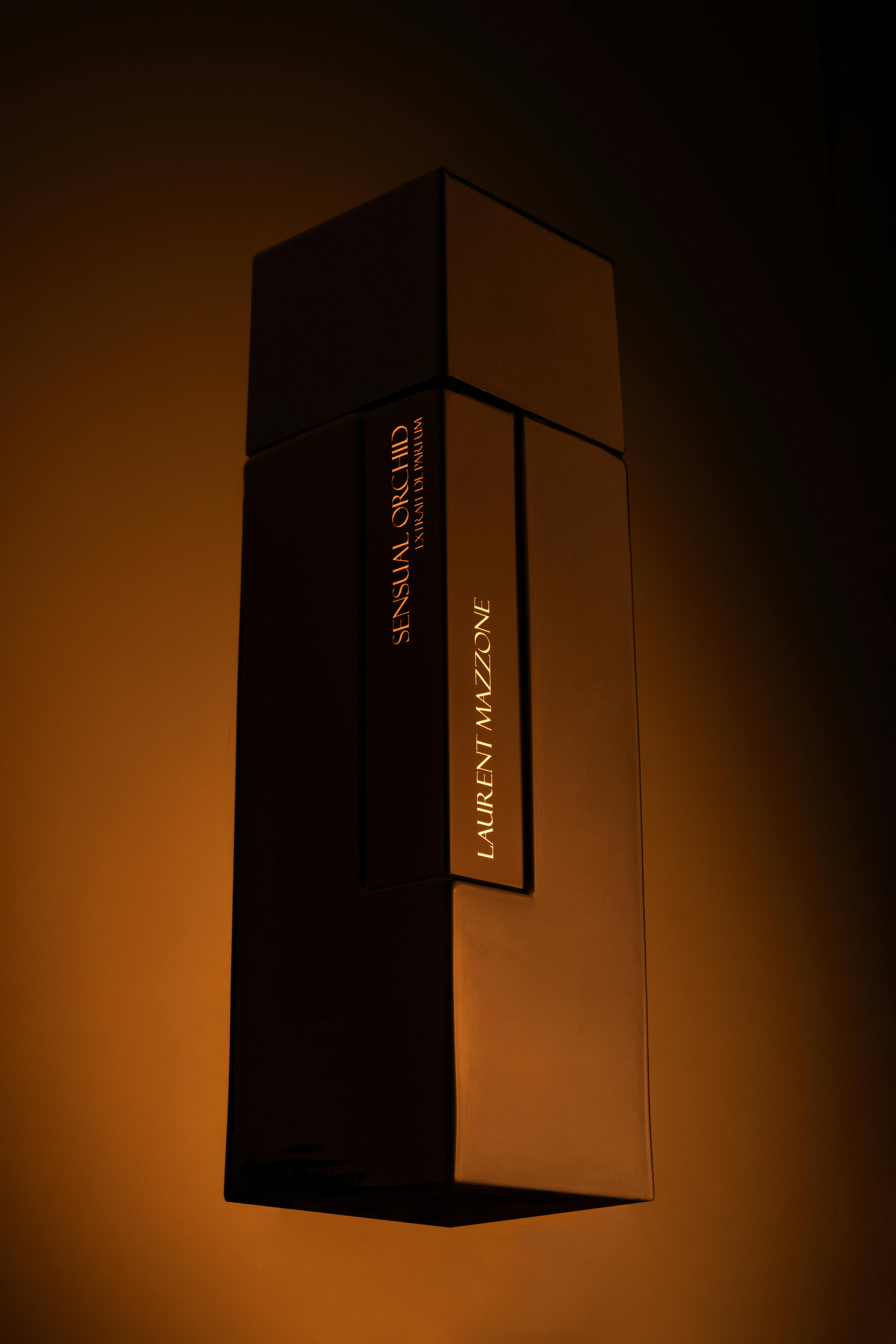 Premium paperboard box close-up