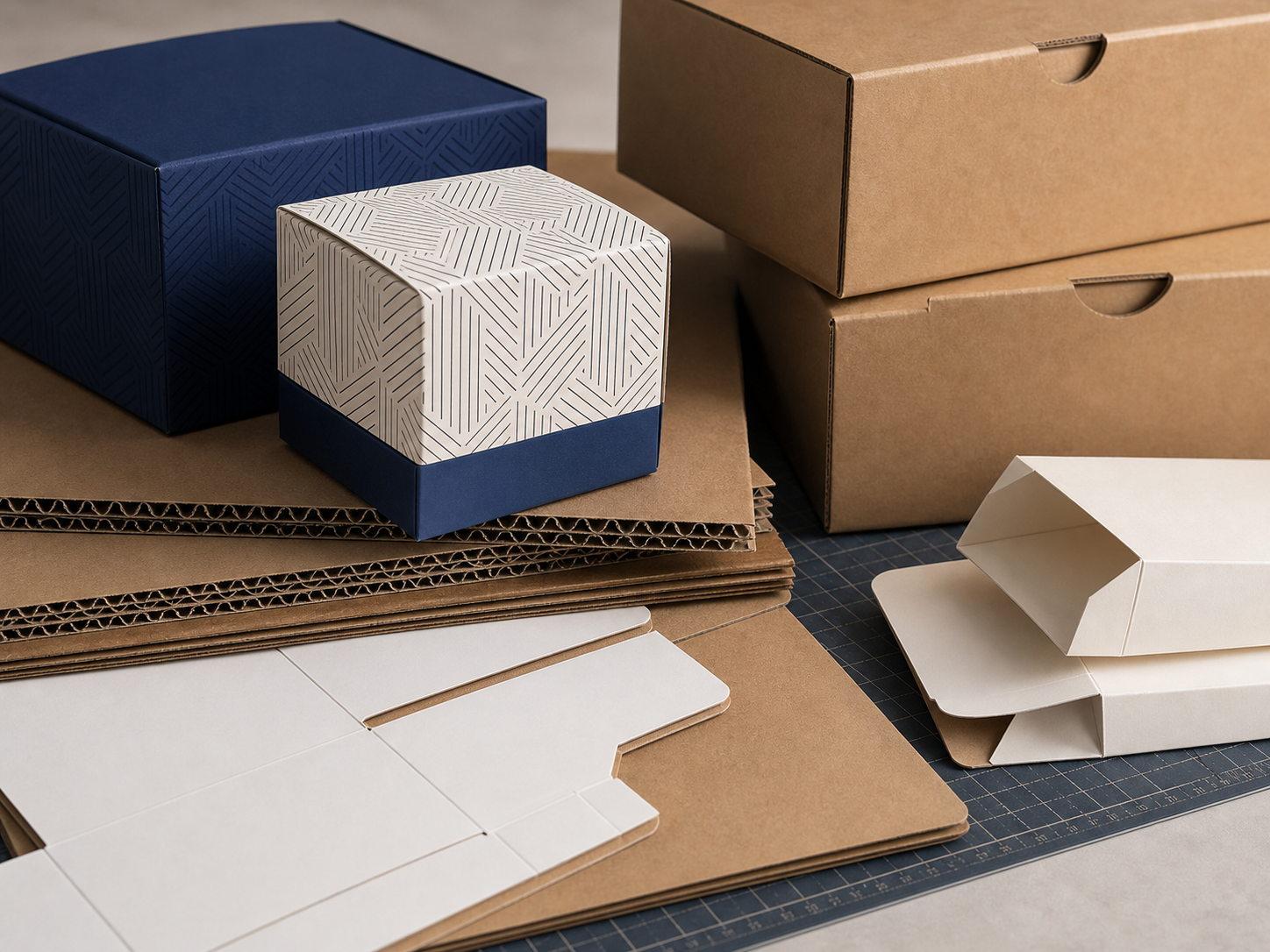 Custom die-cut style carton packaging